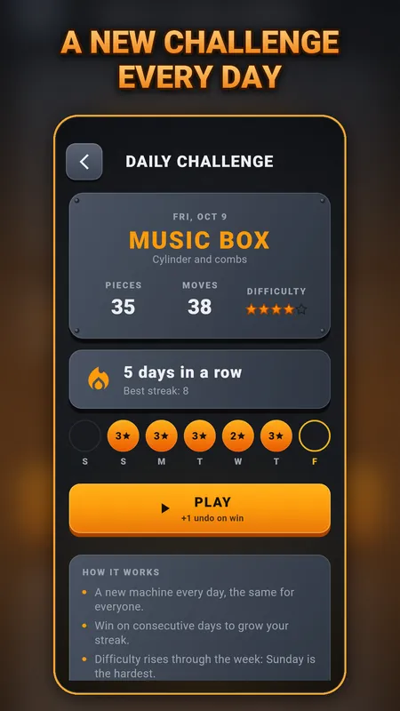 A new challenge every day