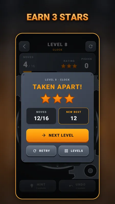Earn 3 stars