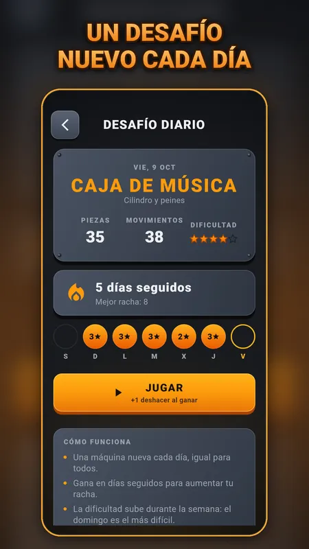Un desafío nuevo cada día