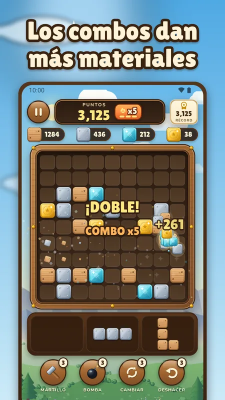 Los combos dan más materiales